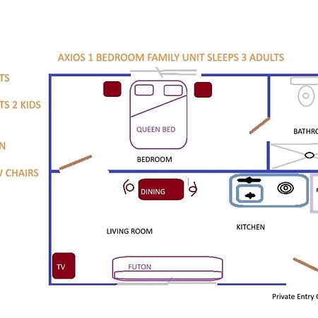 Axios Sun Apartments 키코커 외부 사진