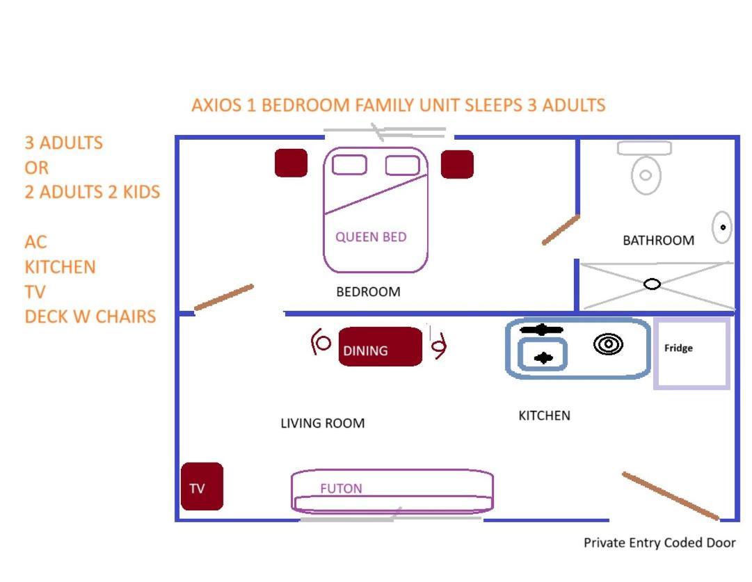 Axios Sun Apartments 키코커 외부 사진